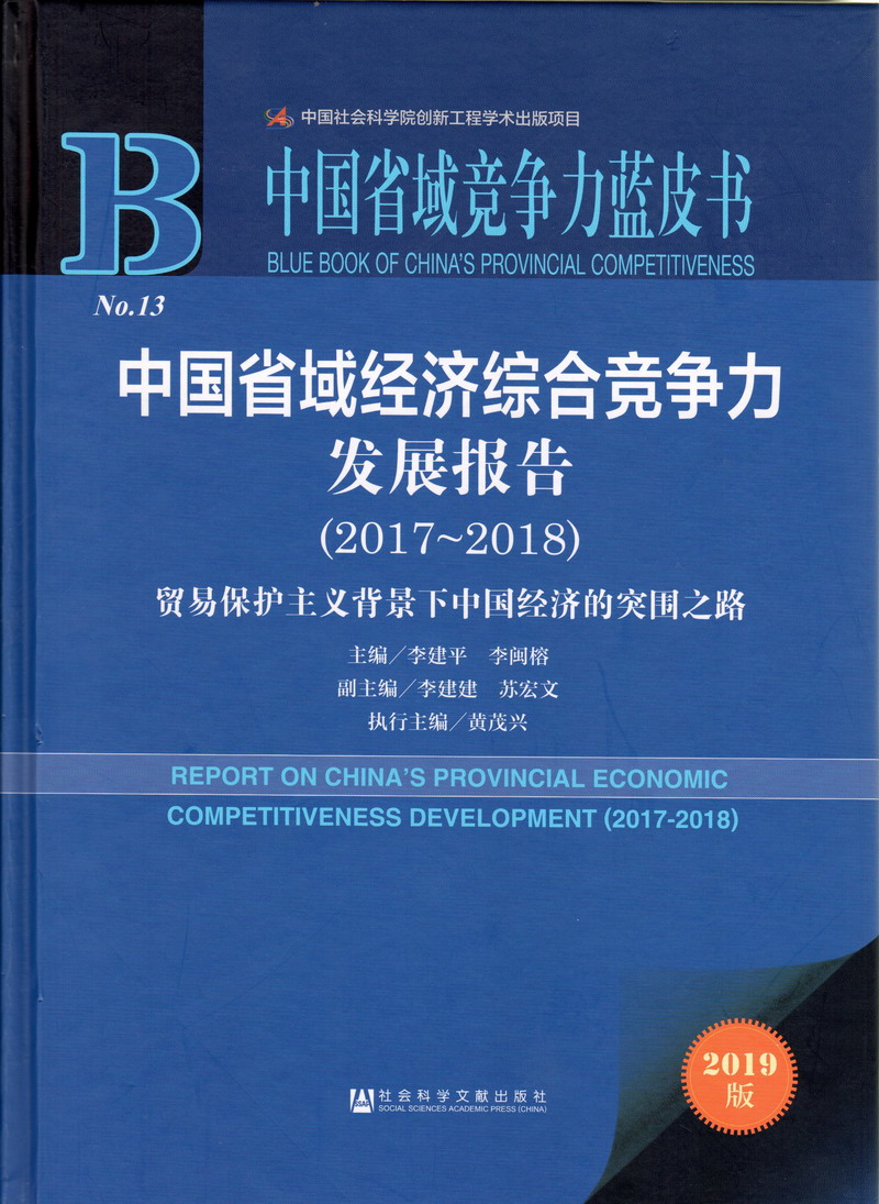 流水了哈啊高潮h中国省域经济综合竞争力发展报告（2017-2018）